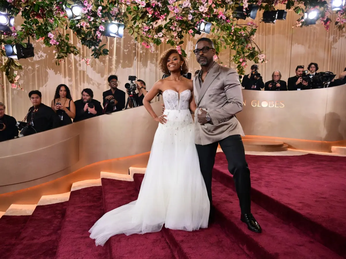 Ryan Michelle Bathe and Sterling K. Brown