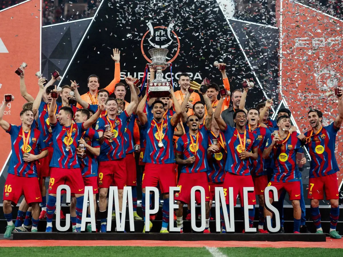 Barcelona beat Real Madrid to retain Spanish Super Cup in Saudi Arabia