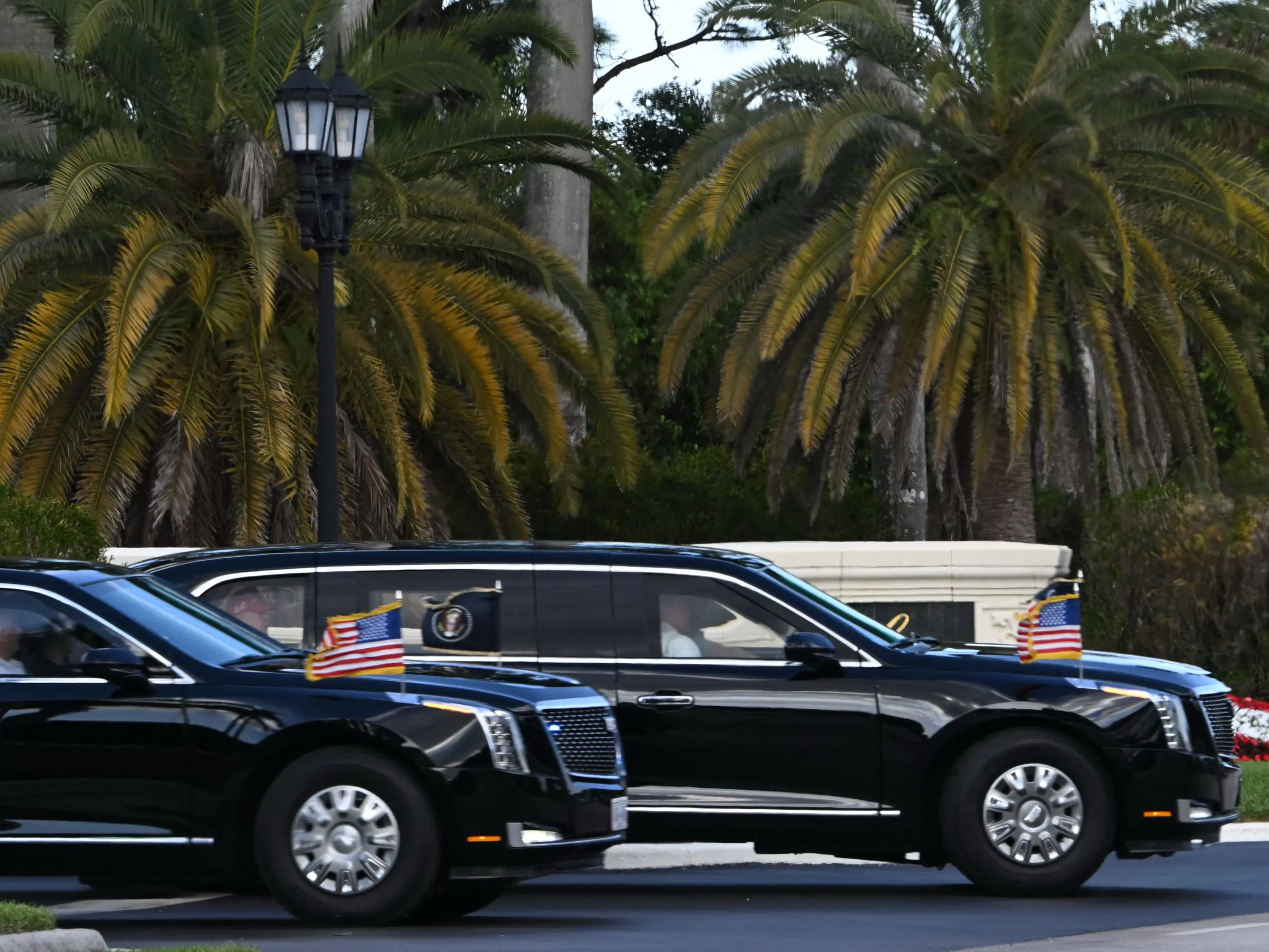 Trump motorcade Walter Reed arrival 2026 The Optics of Vitality in the Information Age