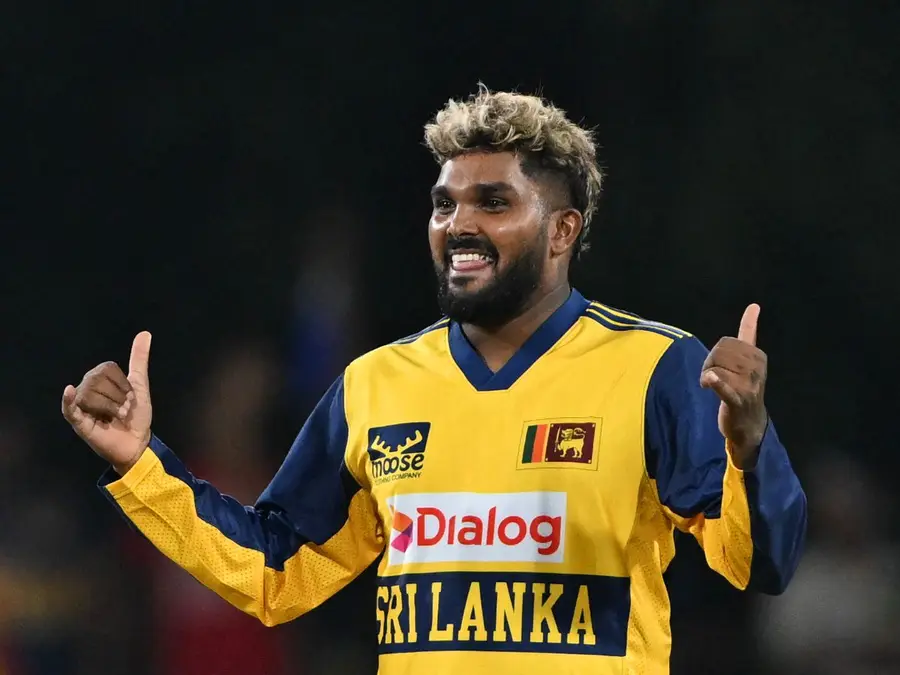 Hasaranga shines with four-for as Sri Lanka edge out Pakistan in rain-hit 3rd T20I, level series