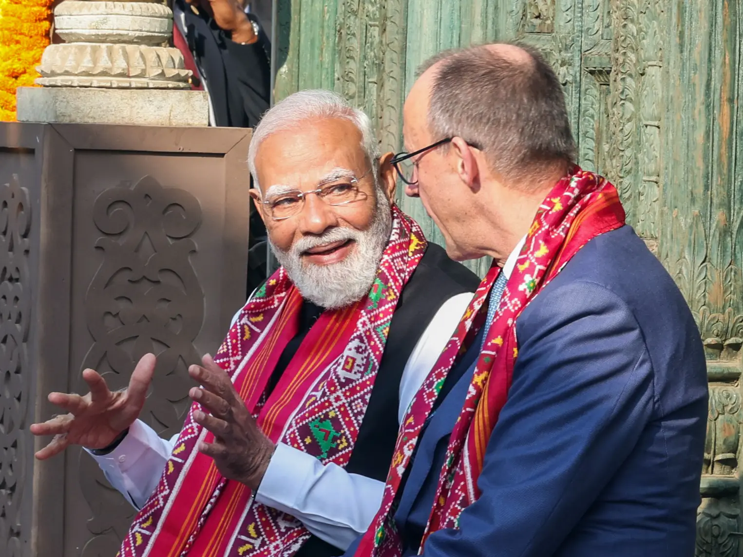 PM Modi, German Chancellor Merz hold delegation-level talks in Ahmedabad PM Modi, German Chancellor Merz hold delegation-level talks in Ahmedabad