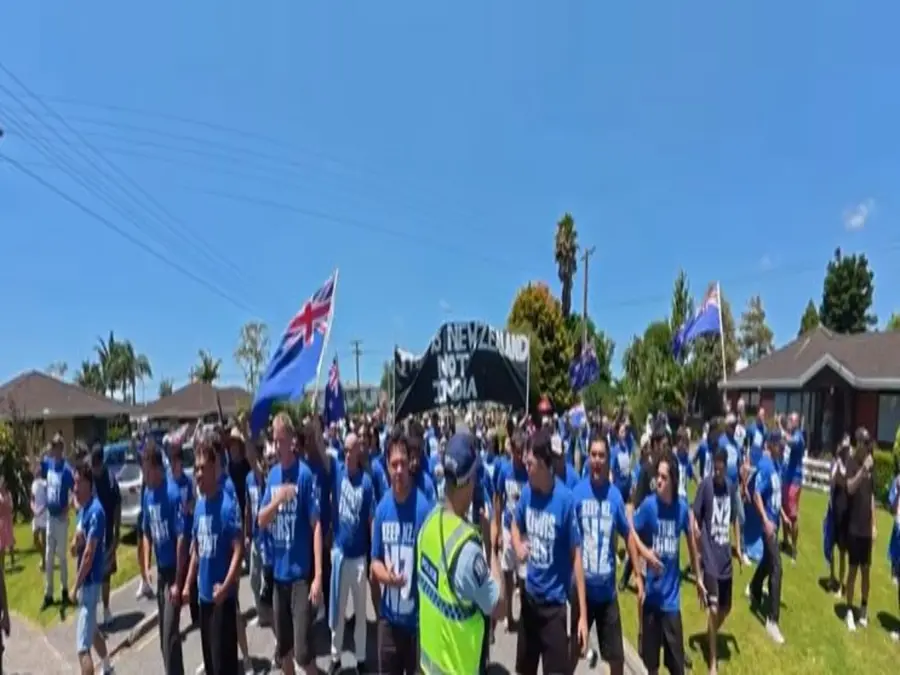 'This is our land not India': Sikh parade in New Zealand heckled by Christian Group for second time