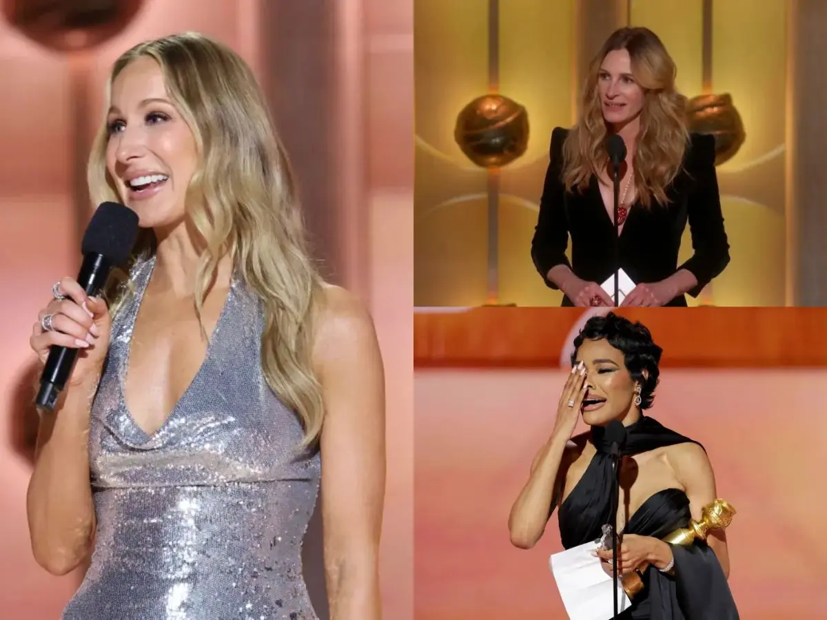 Nikki Glaser's monologue to Julia Roberts’ standing ovation: Most unforgettable moments of the 2026 Golden Globes