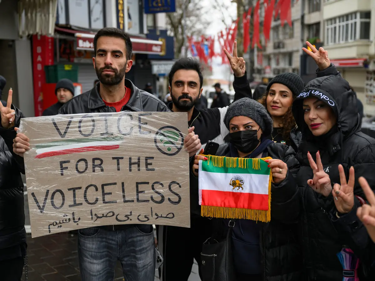 Istanbul in solidarity with Iran