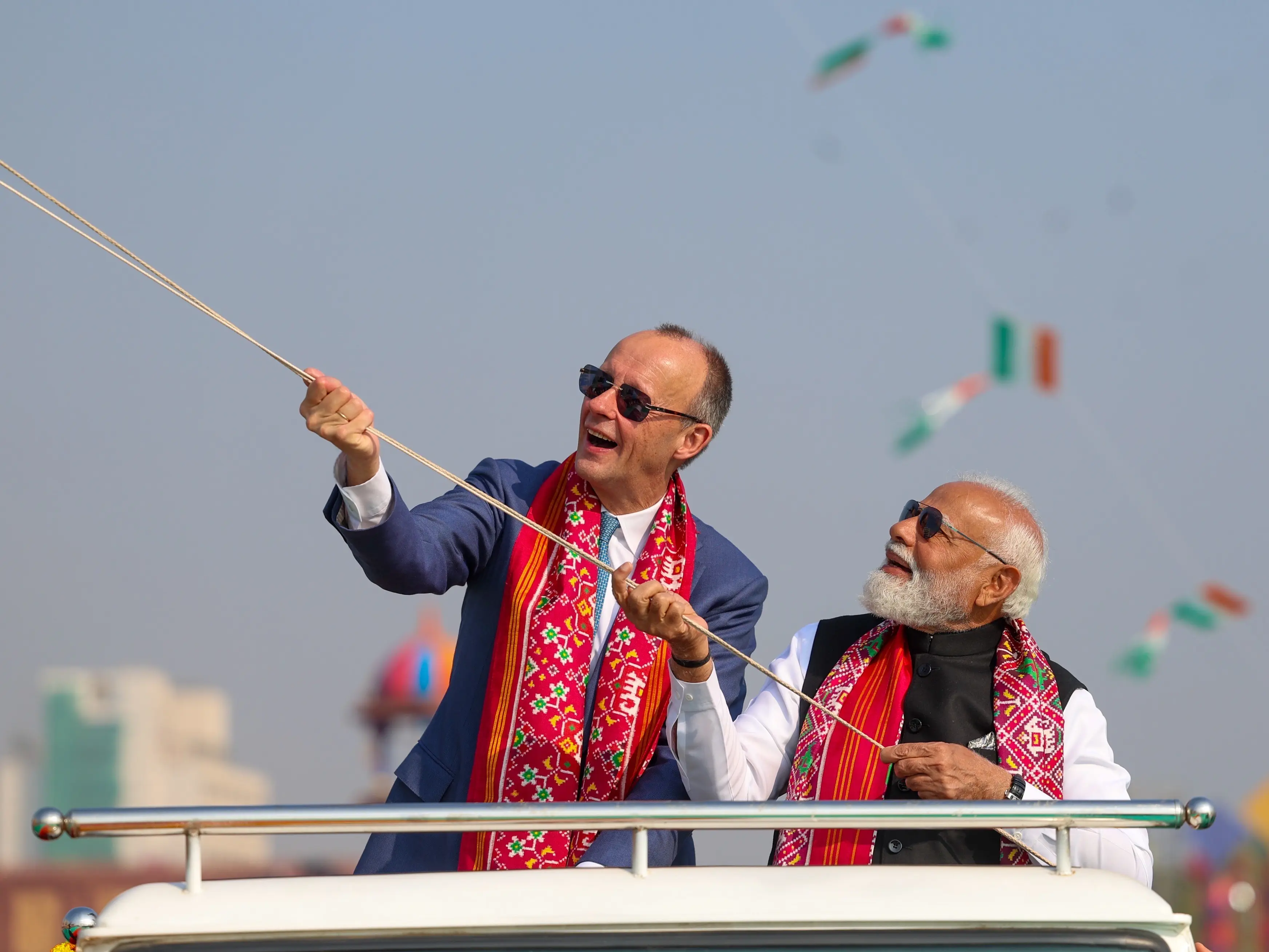 German Chancellor Merz's India visit focus on economic, strategic and people to people ties. See in pics