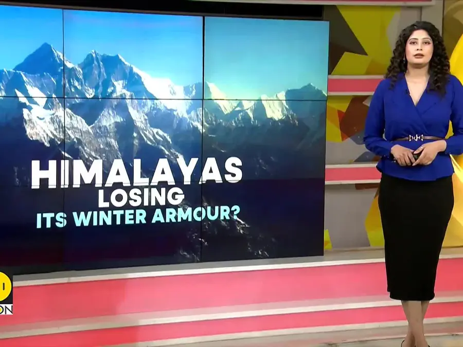 Himalayas Facing Historic Snow Drought