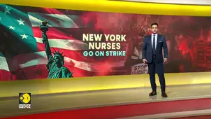 New York: Nearly 15,000 Nurses Strike at Major New York Hospitals | WION