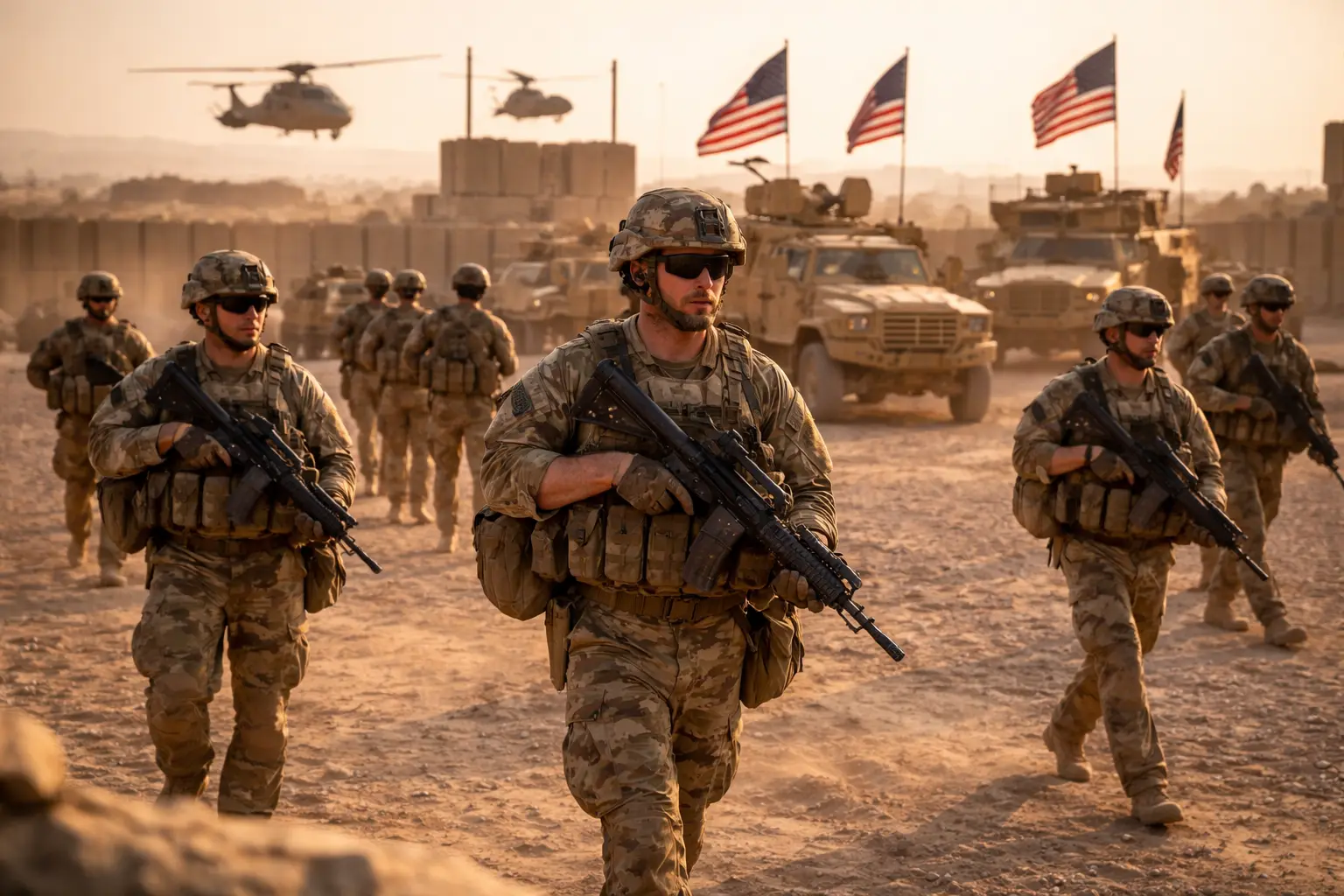 50.000 quân nhân? Tại sao Mỹ lại triển khai binh lính ở Trung Đông?