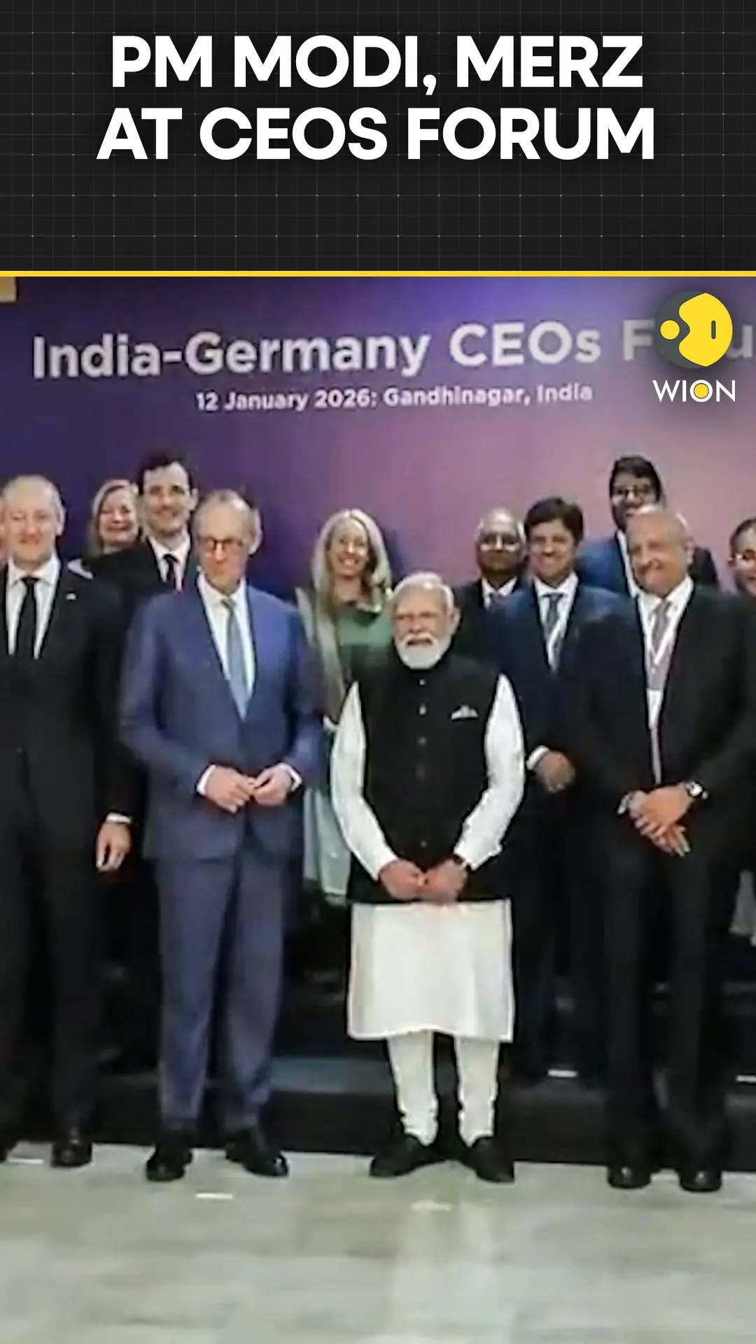 PM Modi, German Chancellor Merz Meet CEOs At India-Germany Forum