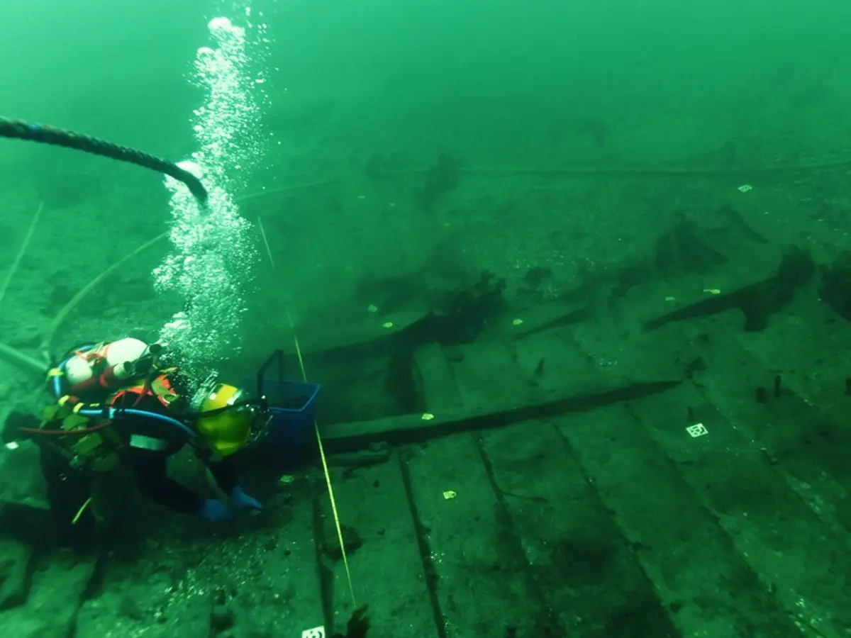 Under 40 feet of sand: Archaeologists stumble upon massive 600-year-old Viking 'Super Ship' Under 40 feet of sand: Archaeologists stumble upon massive 600-year-old Viking 'Super Ship'
