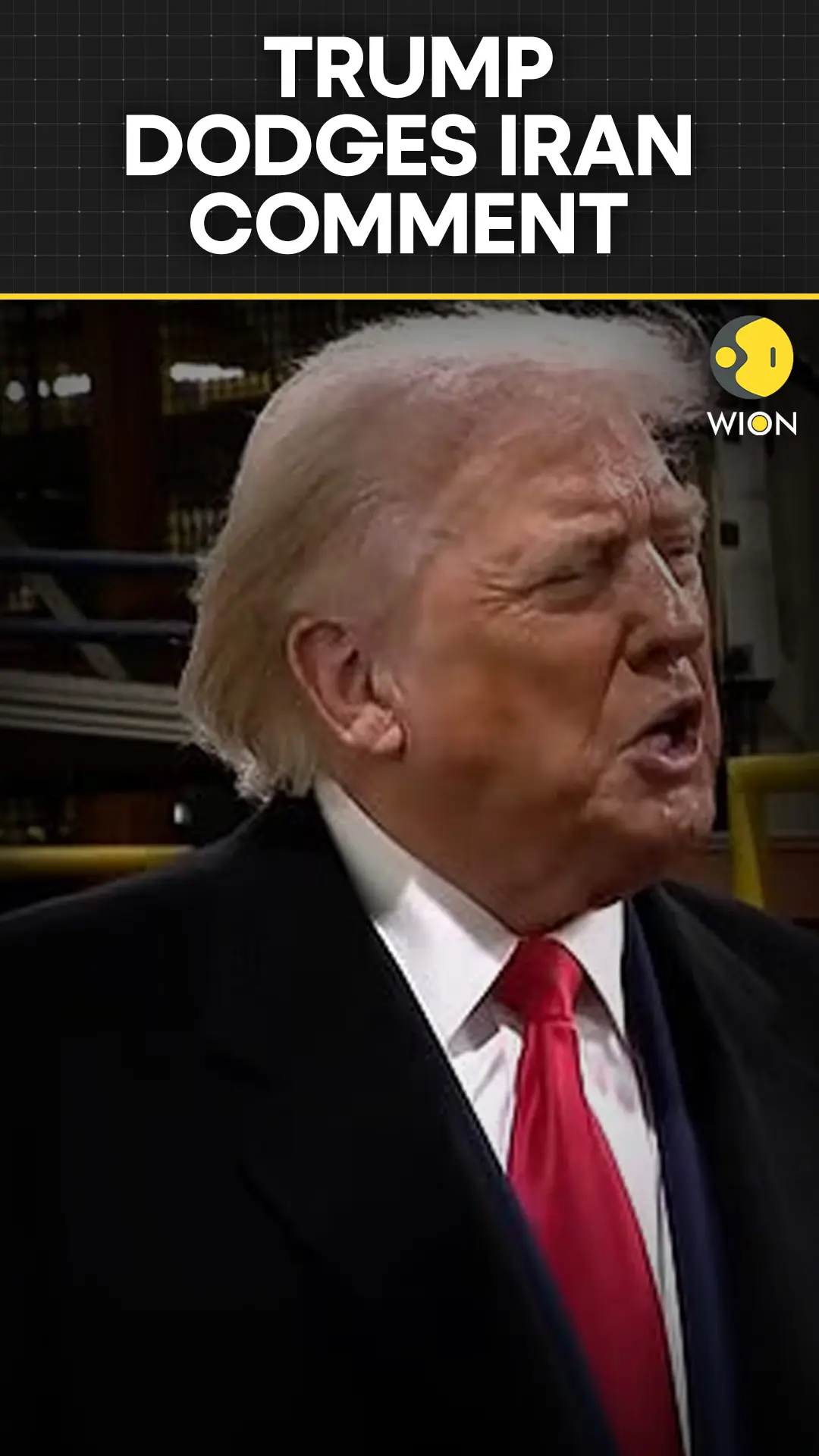 Trump Declines to Clarify His 'Help Is on Its Way' Comment on Iran Protest