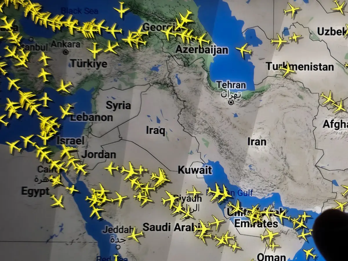 Iran shuts airspace