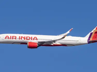 Air India Delhi–New York flight grounded after engine sucks in baggage container | WATCH Air India Delhi–New York flight grounded after engine sucks in baggage container | WATCH