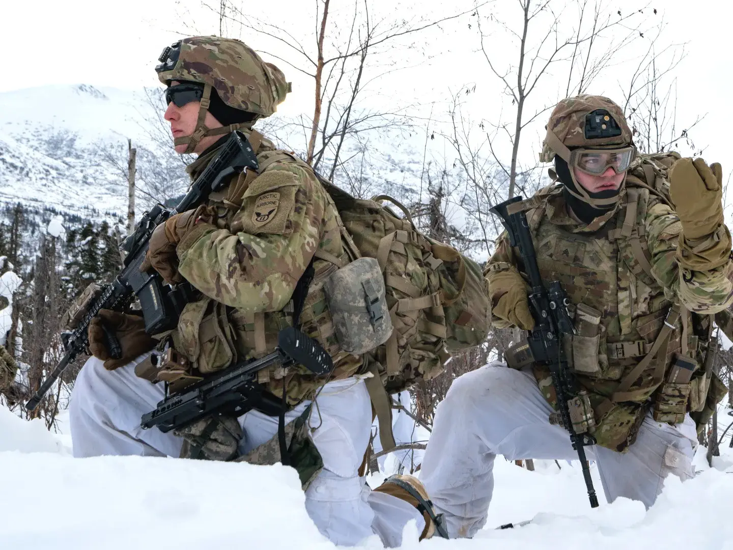 Is the US military capable of fighting in the Arctic under extreme cold conditions?
