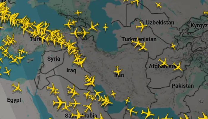Why do airlines need Iran’s airspace and what happened during past shutdowns?