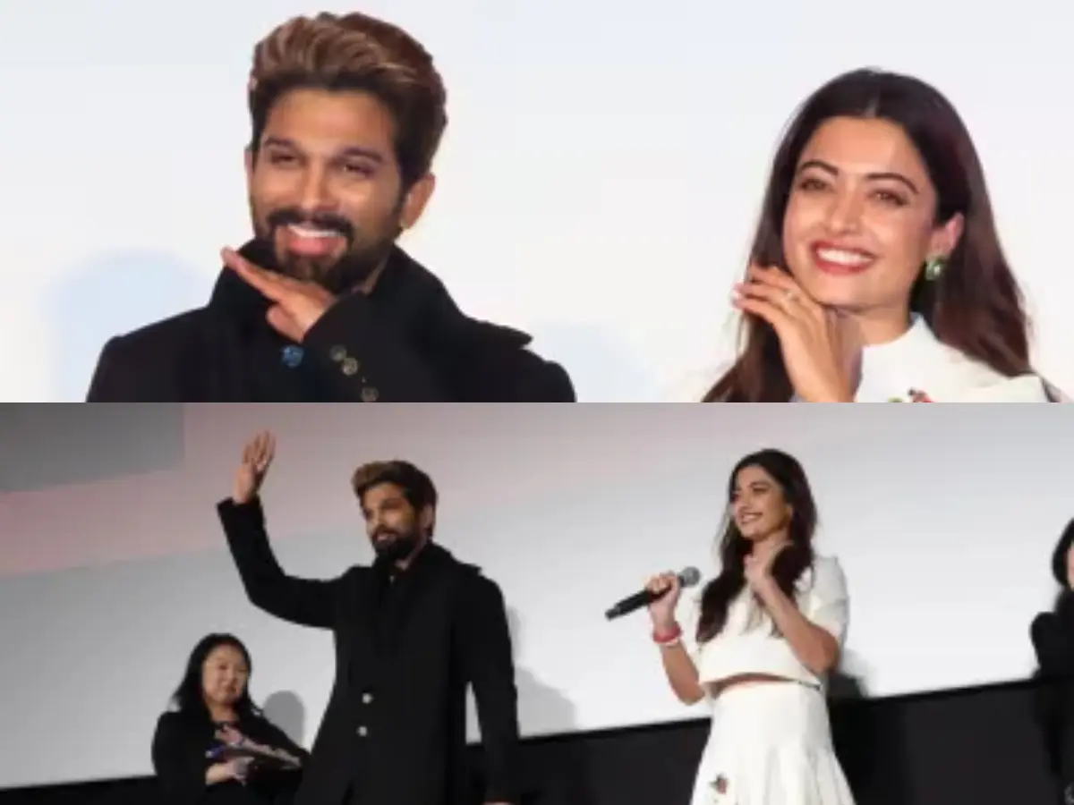 Allu Arjun's Pushpa 2 dialogue delivery in Japanese receives thunderous applause | Watch Allu Arjun's Pushpa 2 dialogue delivery in Japanese receives thunderous applause | Watch