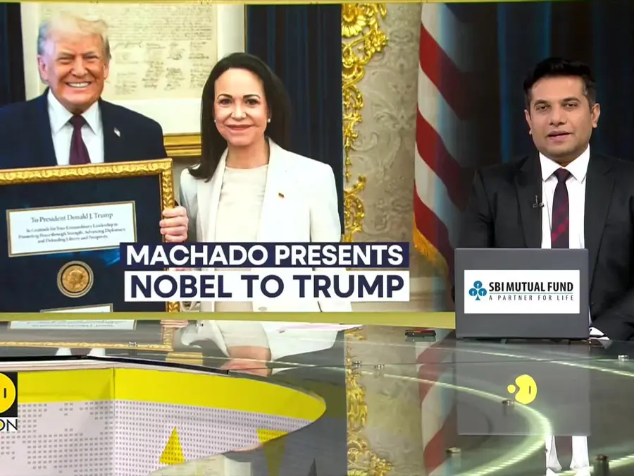 Nobel Laureate Machado Honors Trump with Peace Medal