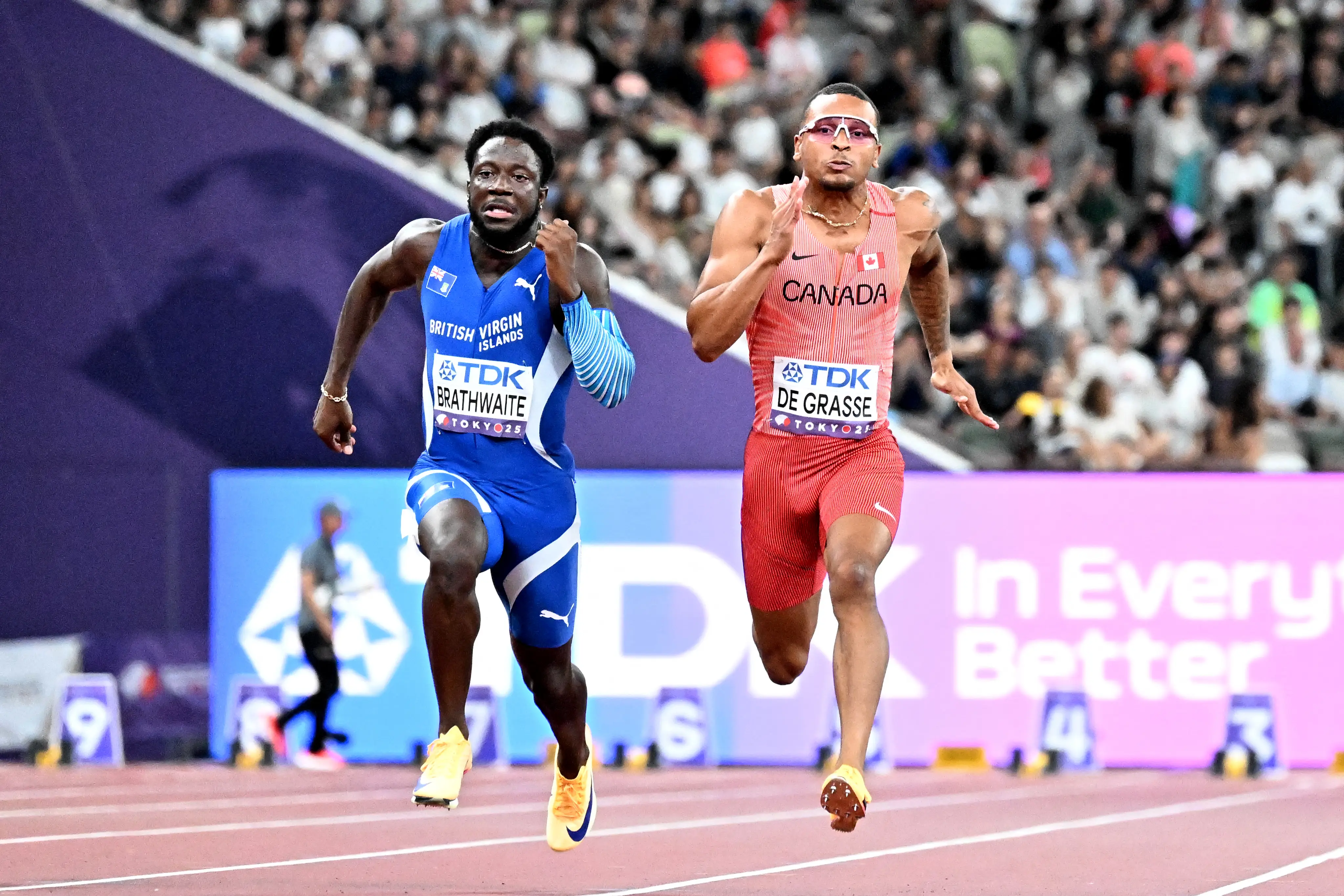 'Maybe one day I will try a marathon': Seven-time Olympic medalist Andre De Grasse