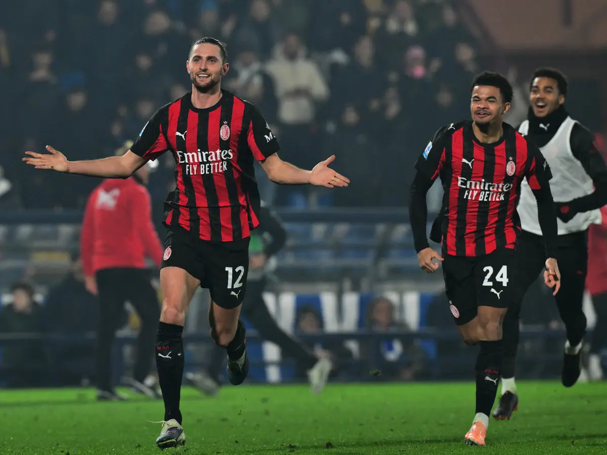 Serie A: Rabiot, AC Milan give Como French lesson to stay on Inter's heels