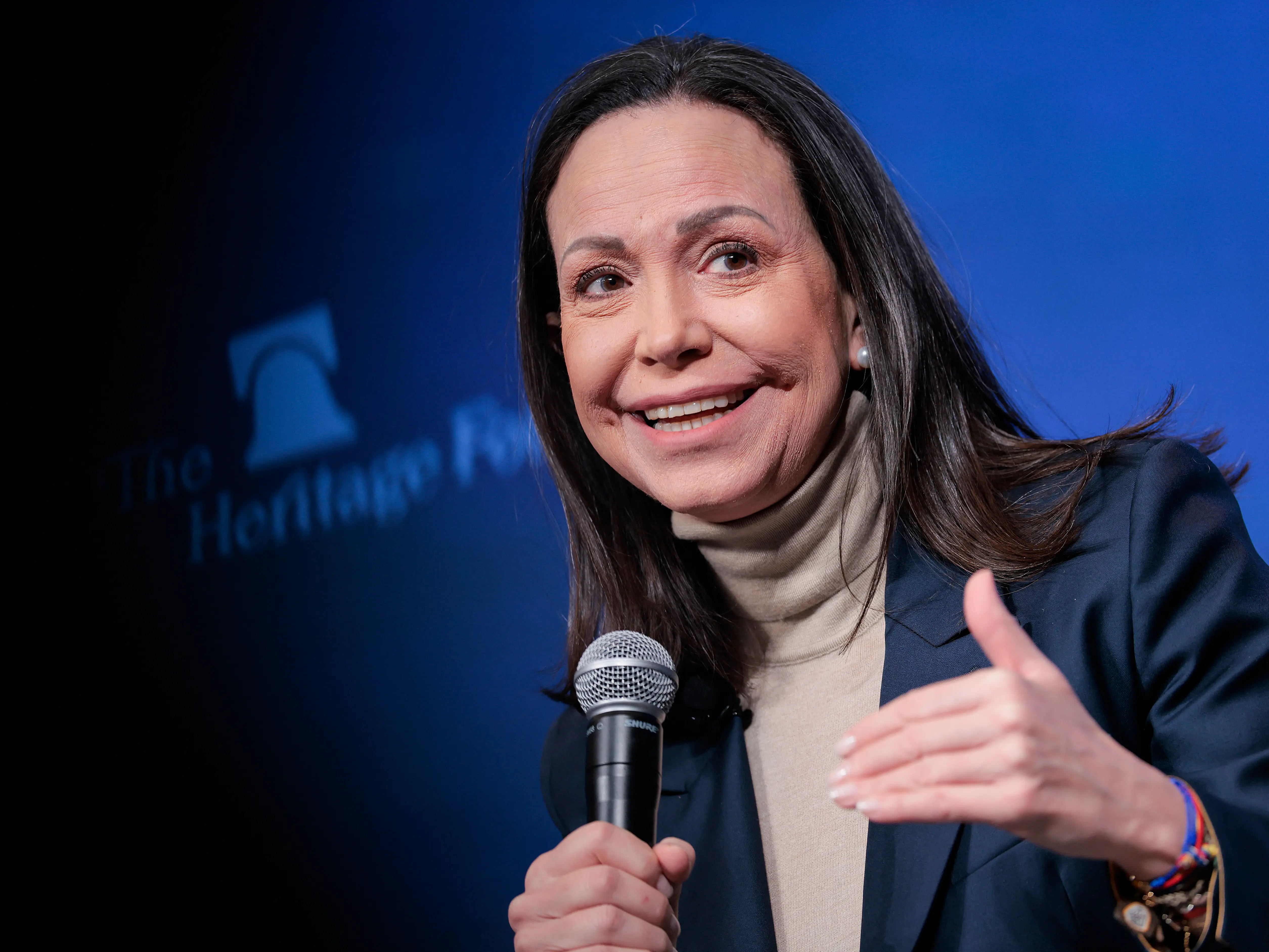 'Venezuela is going to be free with support from Trump': Maria Corina Machado 'Venezuela is going to be free with support from Trump': Maria Corina Machado