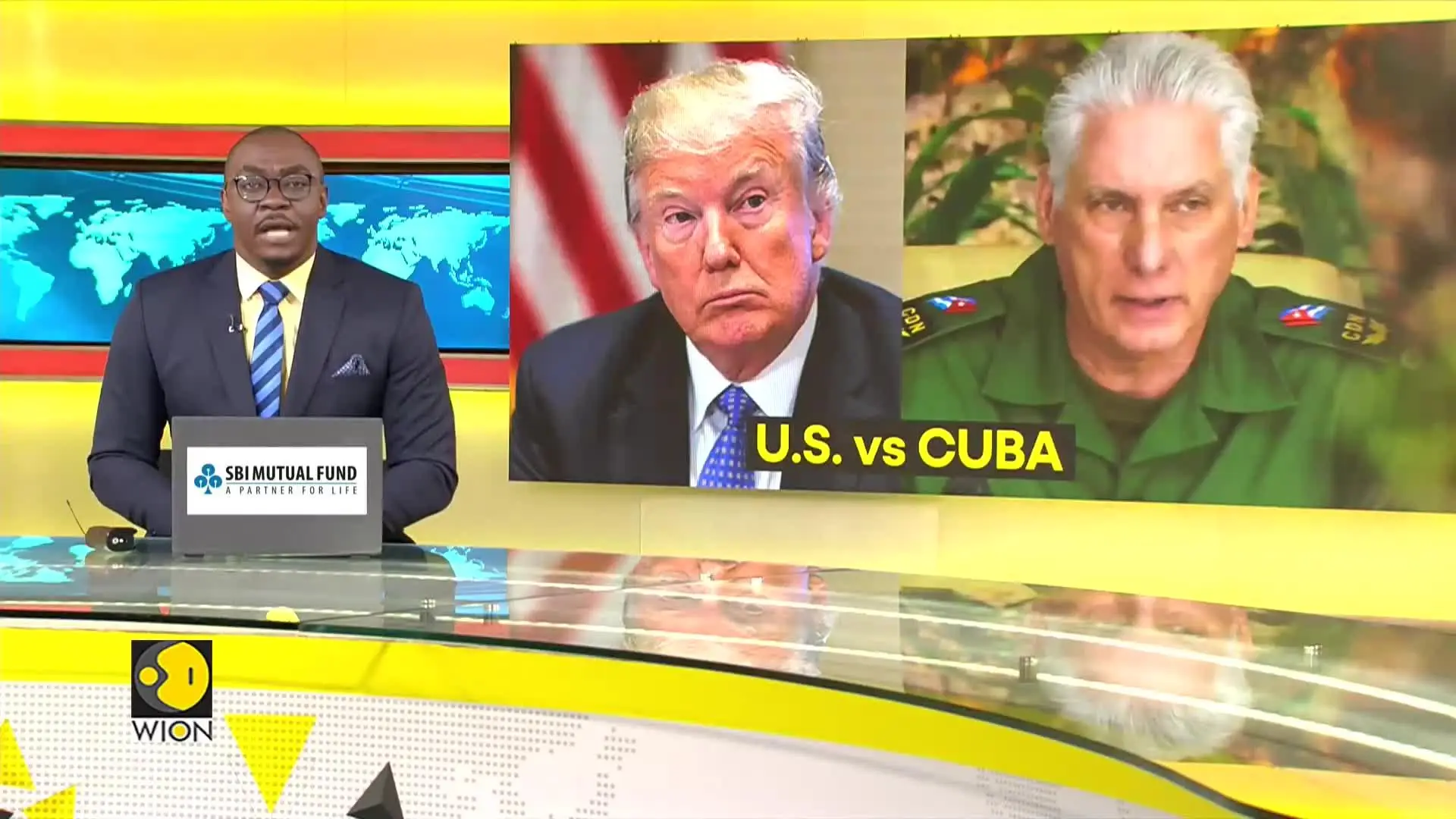 Cuba vs U.S.: Thousands Rally Outside US Embassy in Havana