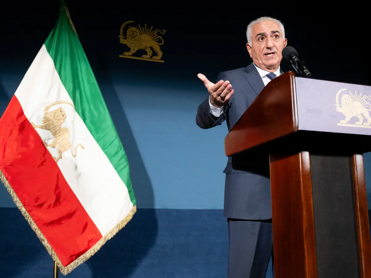 Iran's exiled prince Reza Pahlavi predicts fall of Tehran's ...