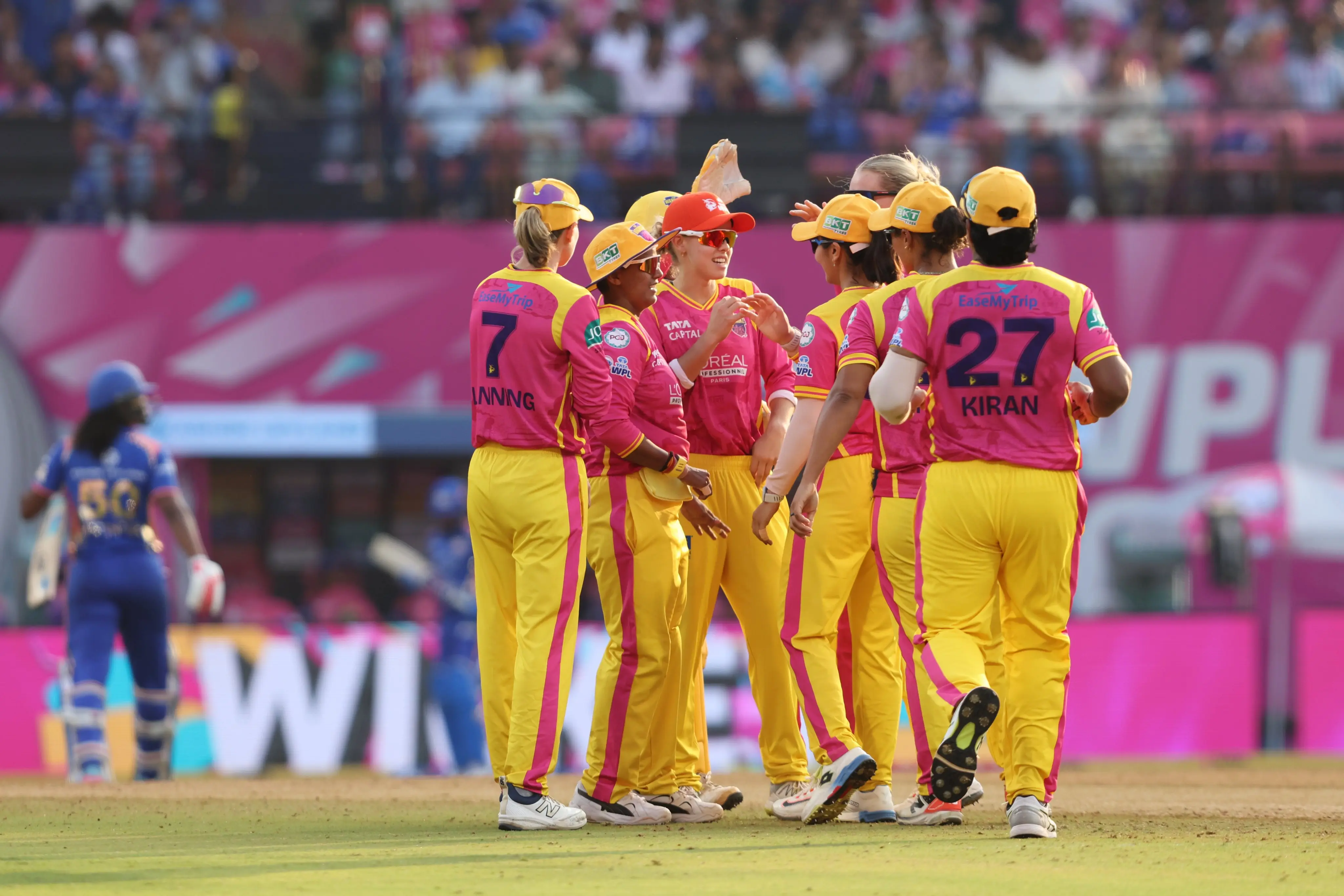 MI-W vs UPW-W, WPL 2026: Meg Lanning, bowlers power Warriorz to 22-run win