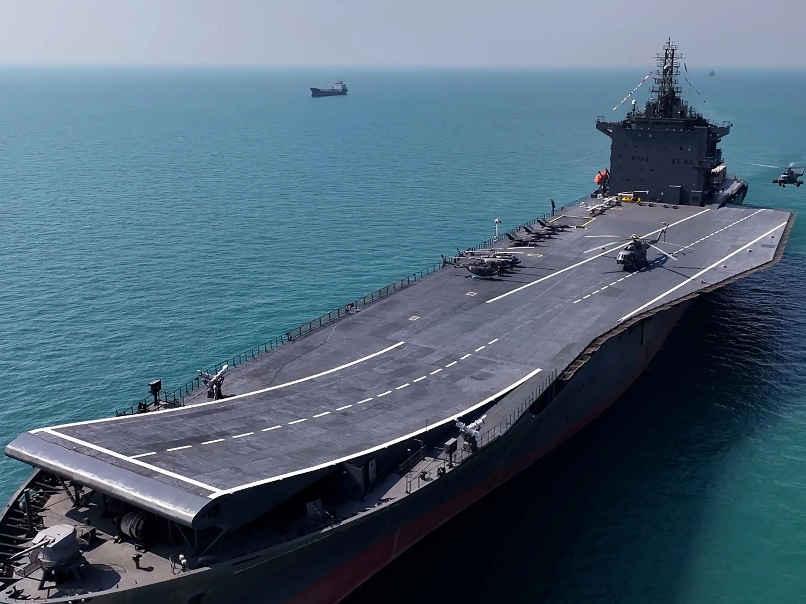 Iran’s first drone carrier Shahid Bahman Bagheri: How a converted container ship became a naval UAV Platform