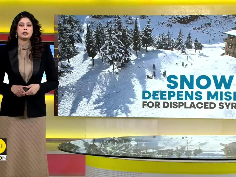 Snow Deepens Crisis For Displaced Syrians Amid Harsh Winter | Wion Climate Tracker