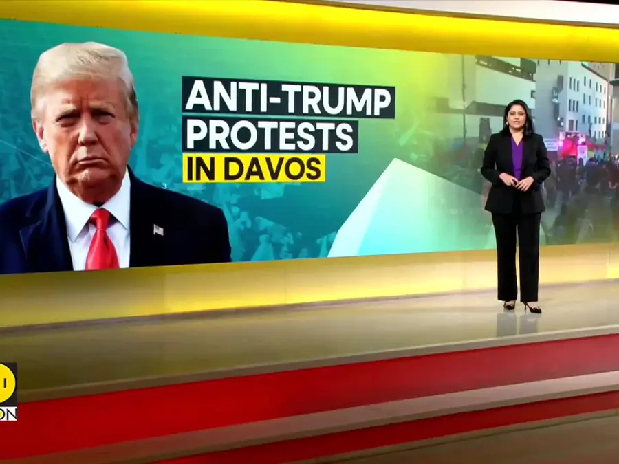 Davos 2026: 'Stop Trump, No WEF!' Protests Rage as U.S. Delegation Swells