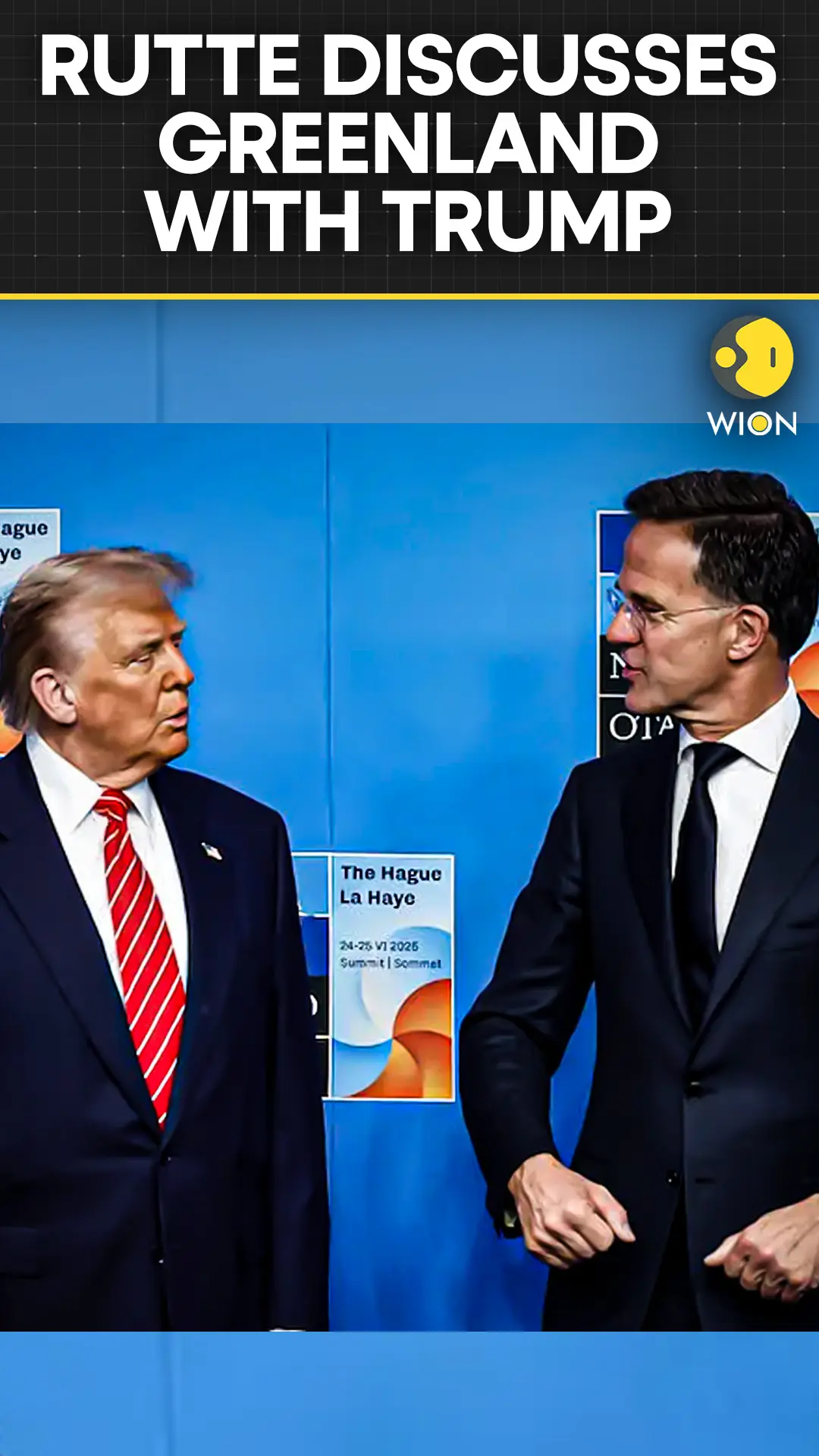 NATO's Rutte Says He Spoke With Trump About Greenland