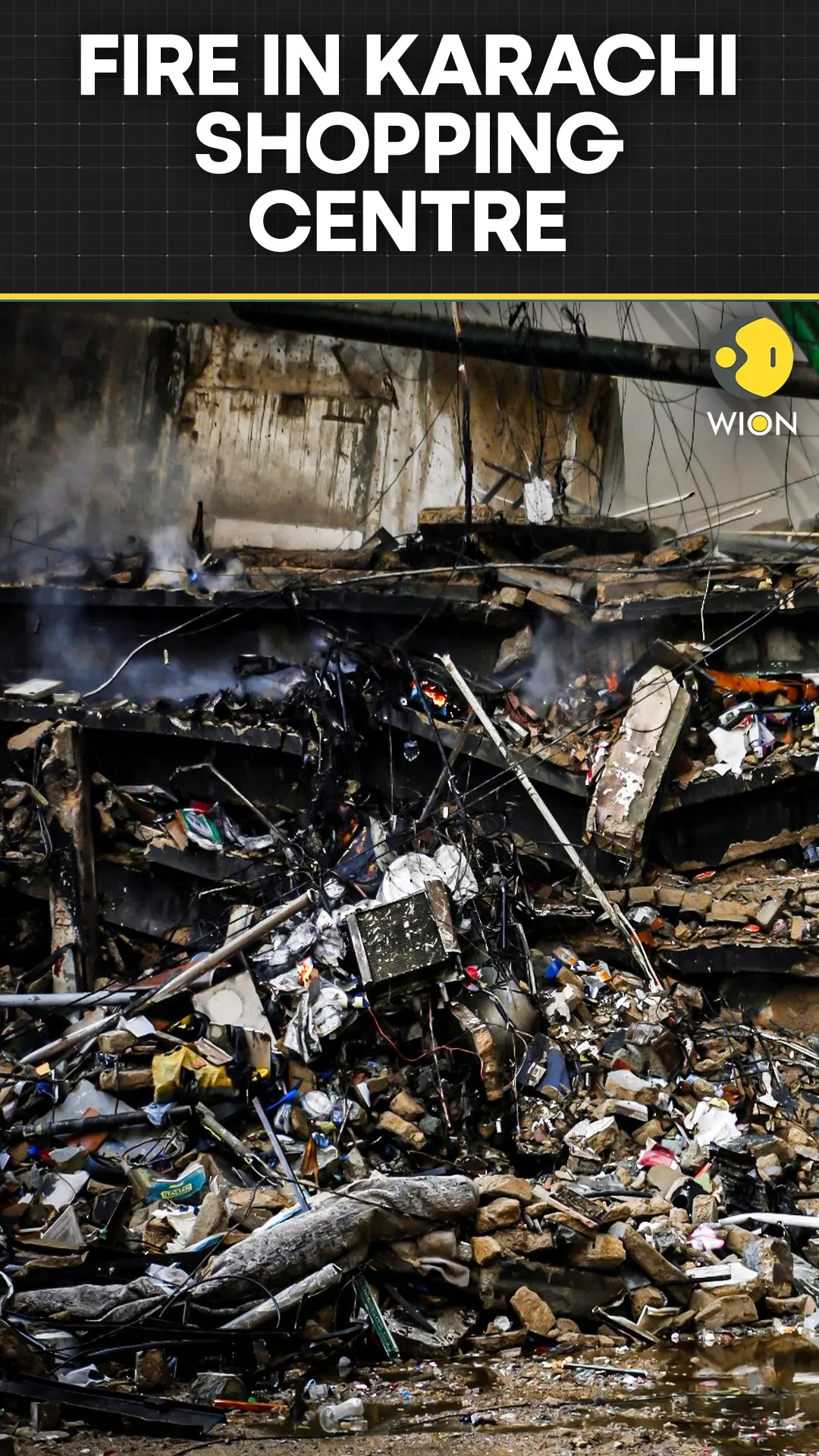 Karachi Fire: Six Killed, Sixty Still Missing After Massive Fire in Karachi Shopping Centre