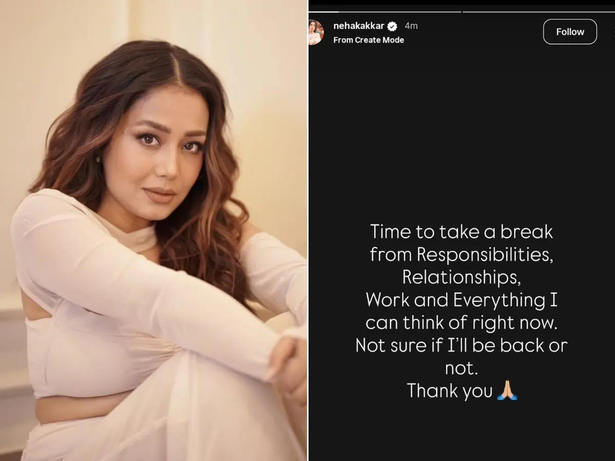 Neha Kakkar announces 'break'; deletes the story within a minute | Read here