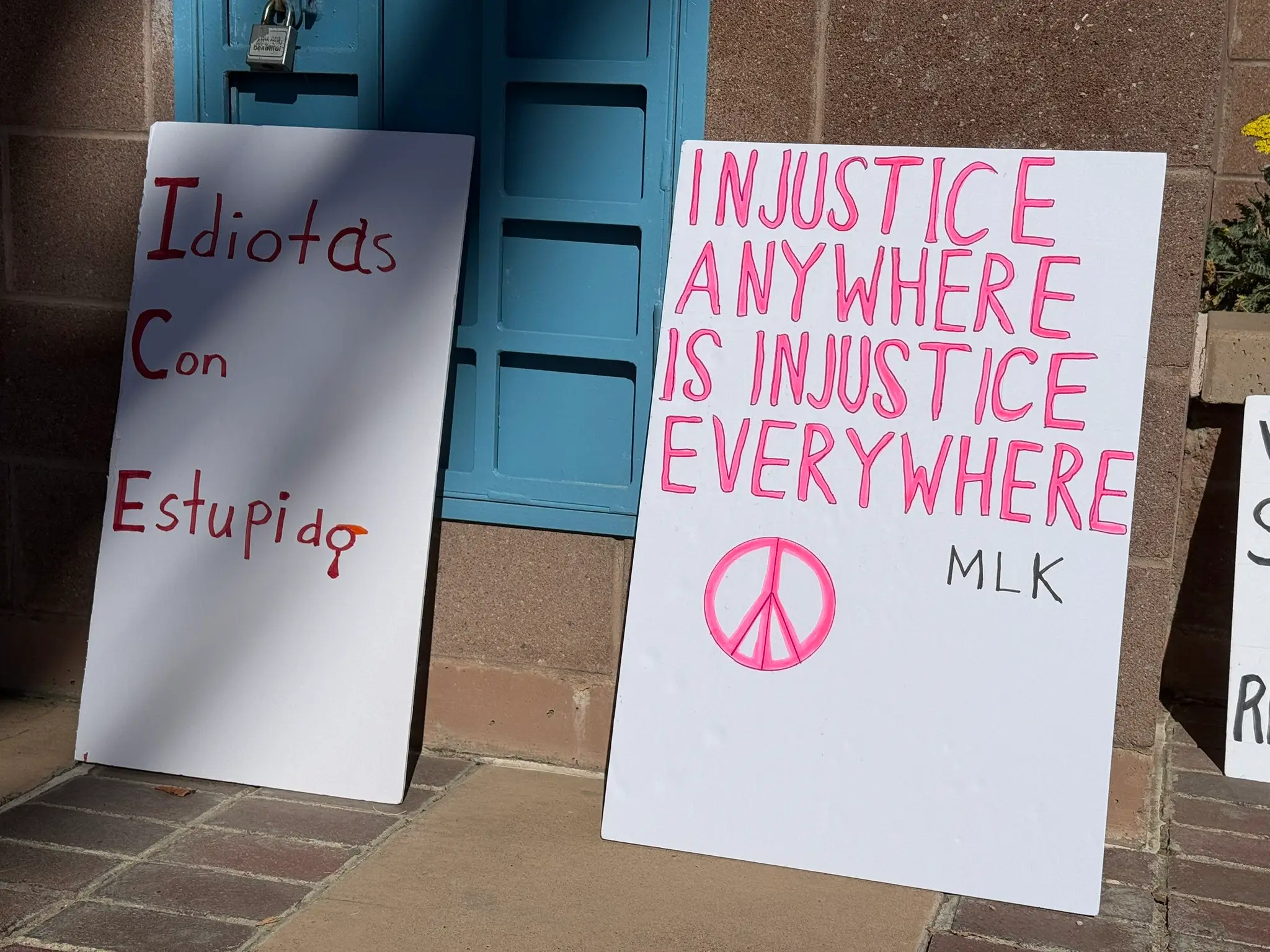 Why protest against Trump?