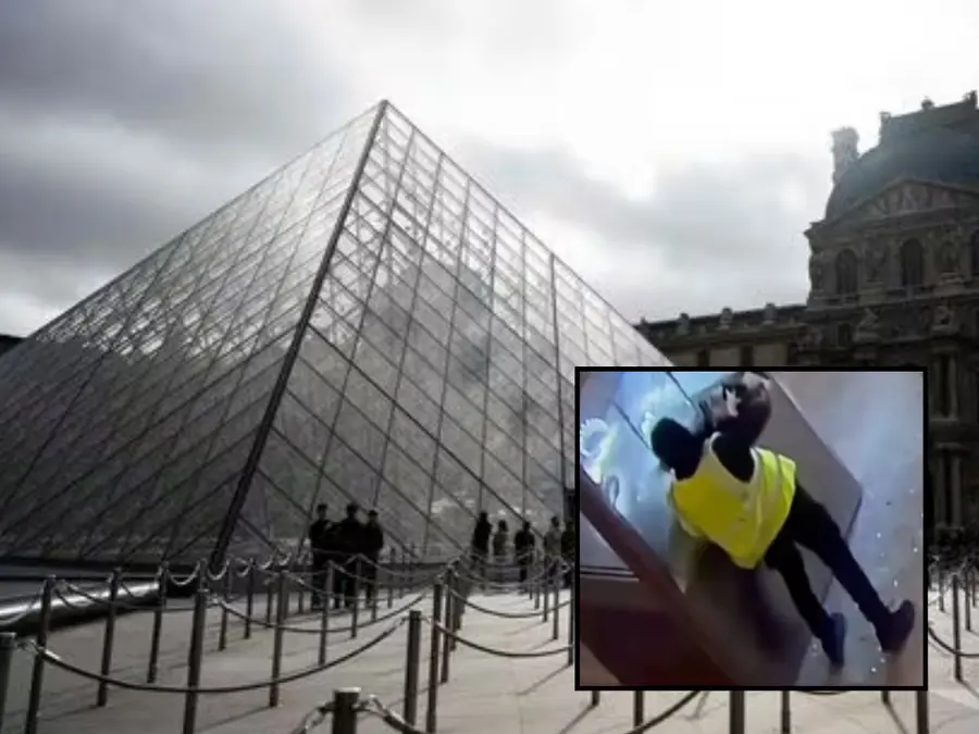 New Louvre video emerges, reveals what happened at heist scene - WATCH