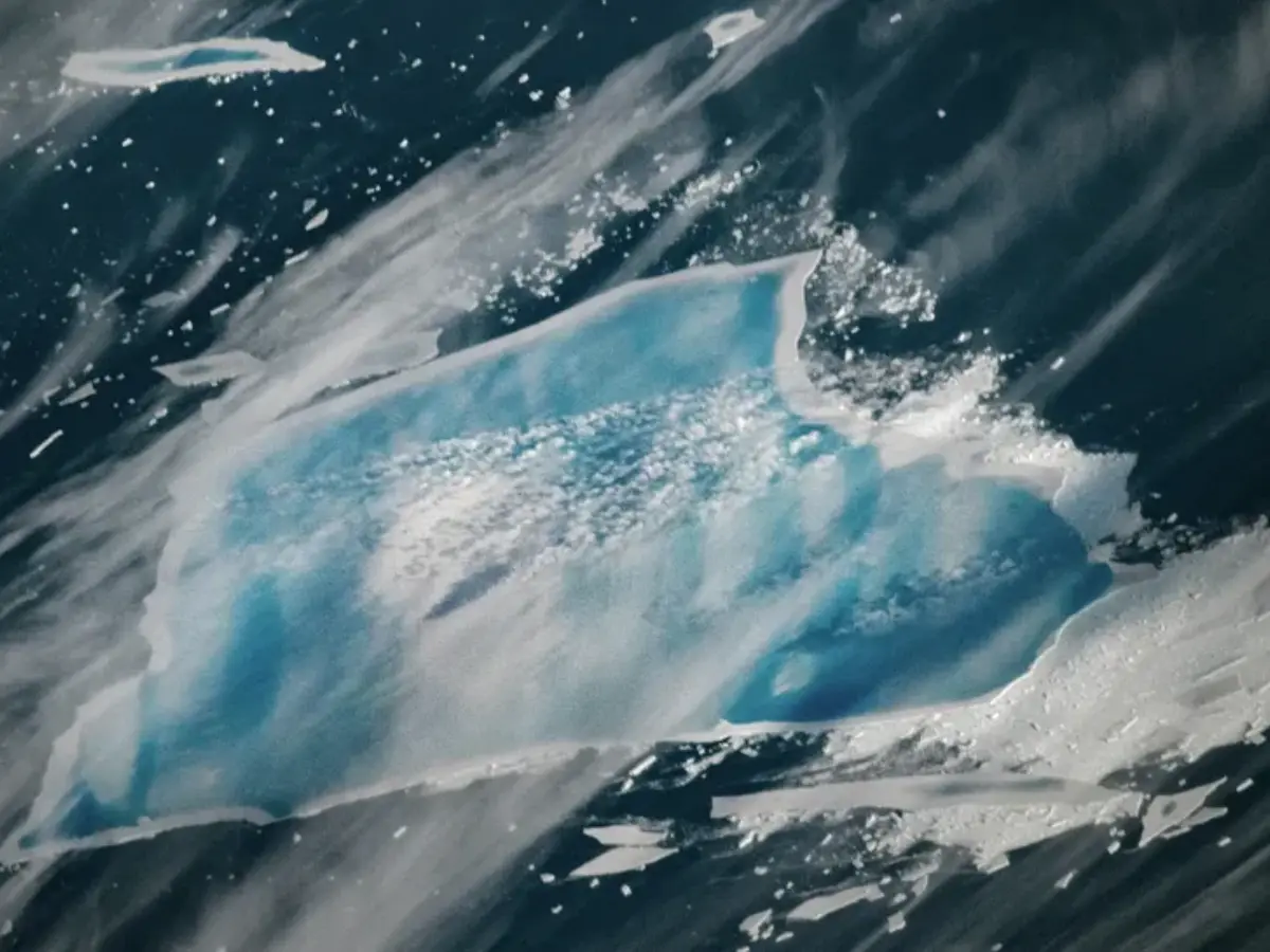 NASA images show world's largest iceberg, on the move for 40 years, on the verge of vanishing NASA images show world's largest iceberg, on the move for 40 years, on the verge of vanishing