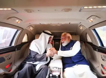 UAE President Mohamed bin Zayed Al Nahyan arrives in Delhi, holds talks with PM Narendra Modi amid regional tensions