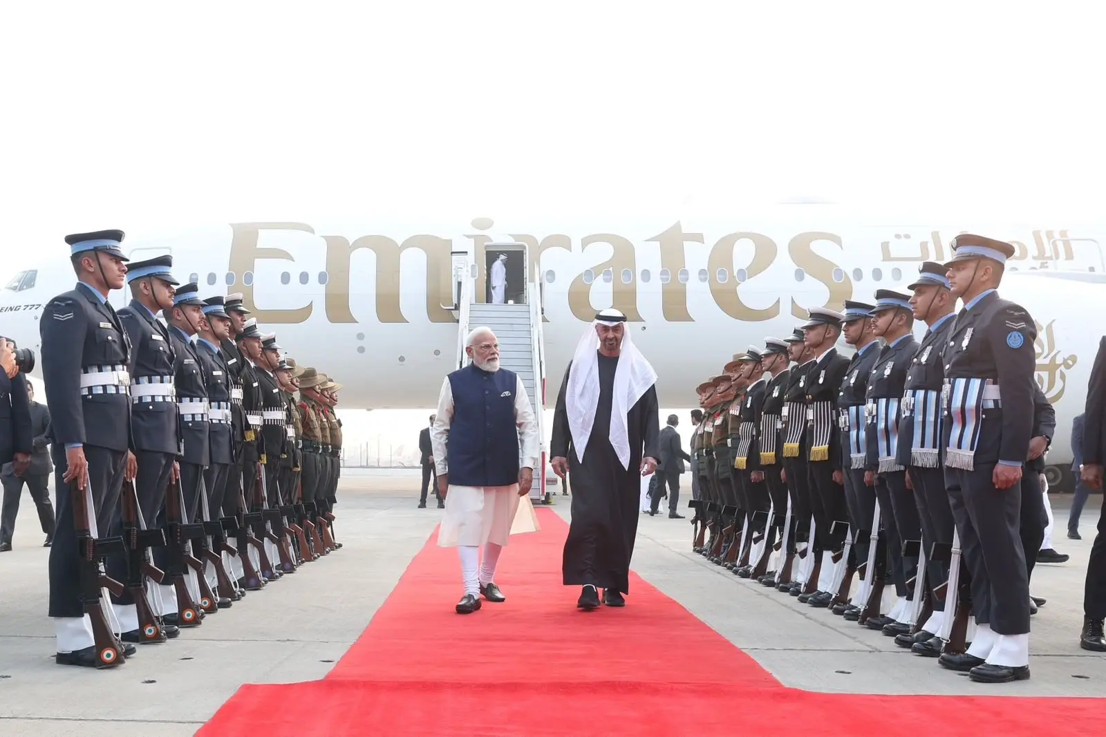 India lauds UAE 'for composition of delegation even for the 2-hour visit'