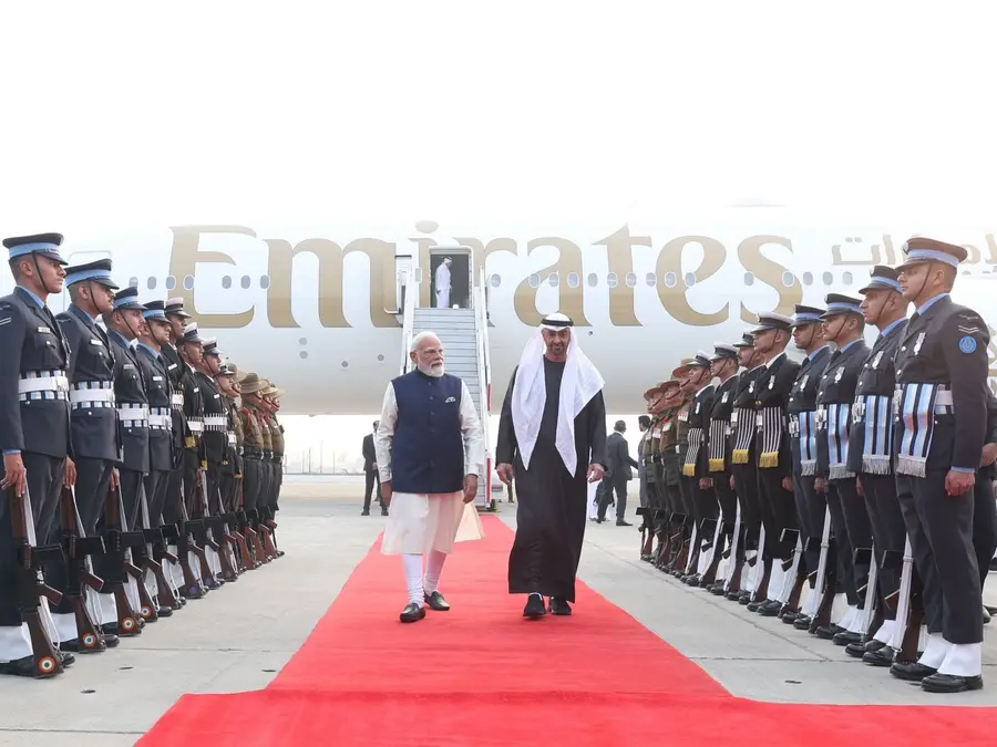India lauds UAE 'for composition of delegation even for the 2-hour visit'