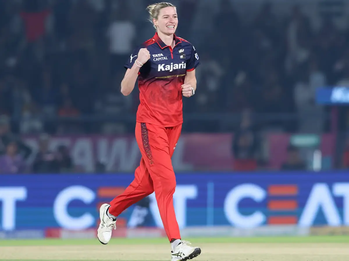 RCB seal playoff spot with commanding 61-run victory against Gujarat Giants RCB seal playoff spot with commanding 61-run victory against Gujarat Giants