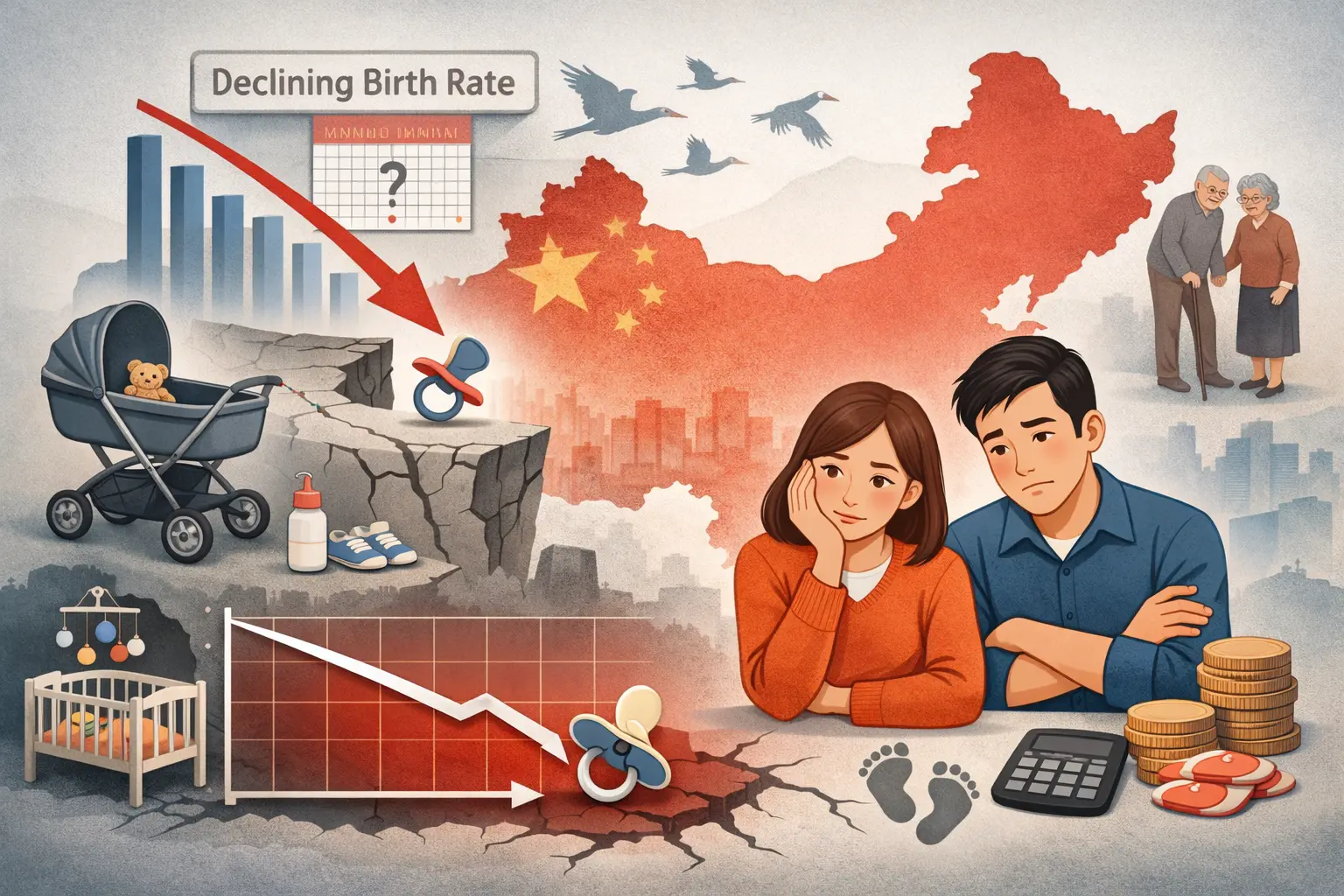 Despite 'love' courses and condom tax, China records lowest birth rate since 1949