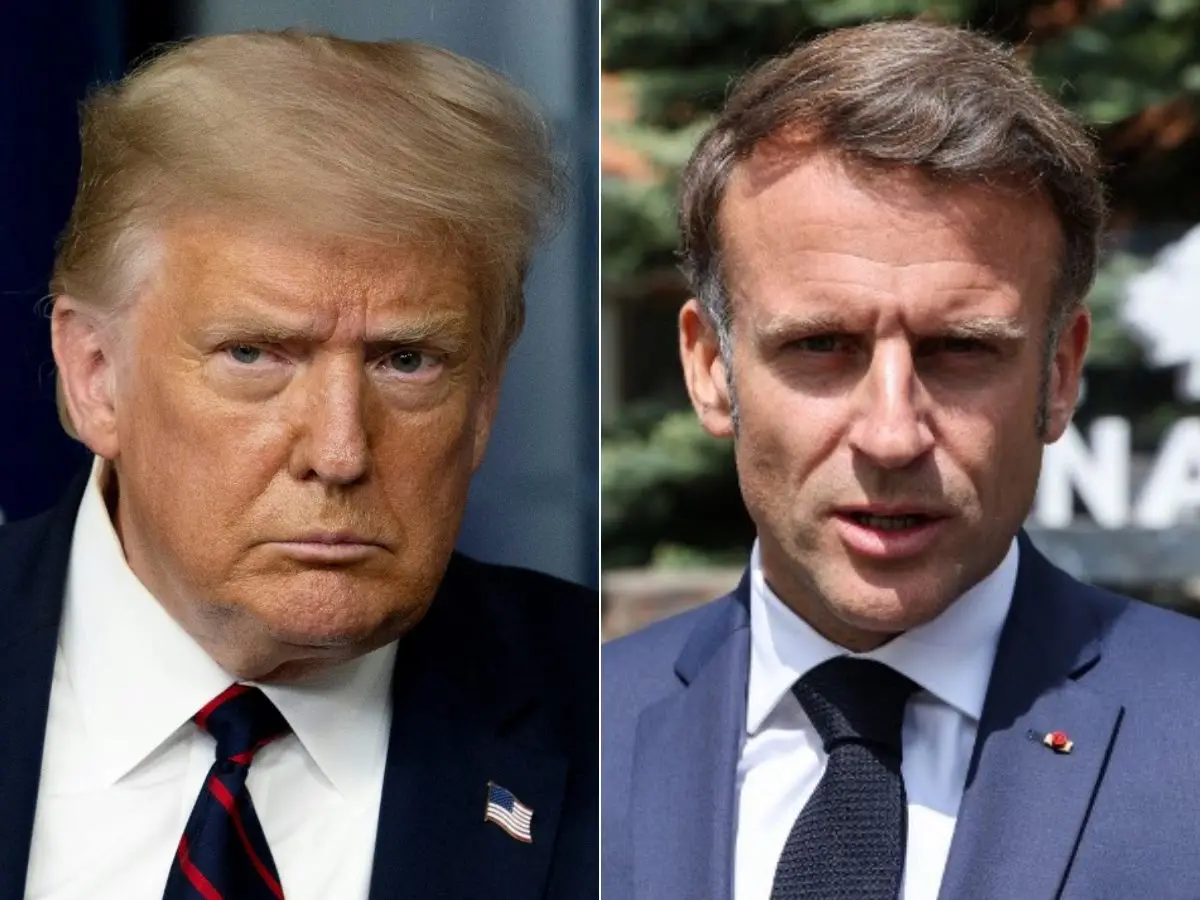 Trump tries to arm-twist Macron into joining Gaza peace board ...