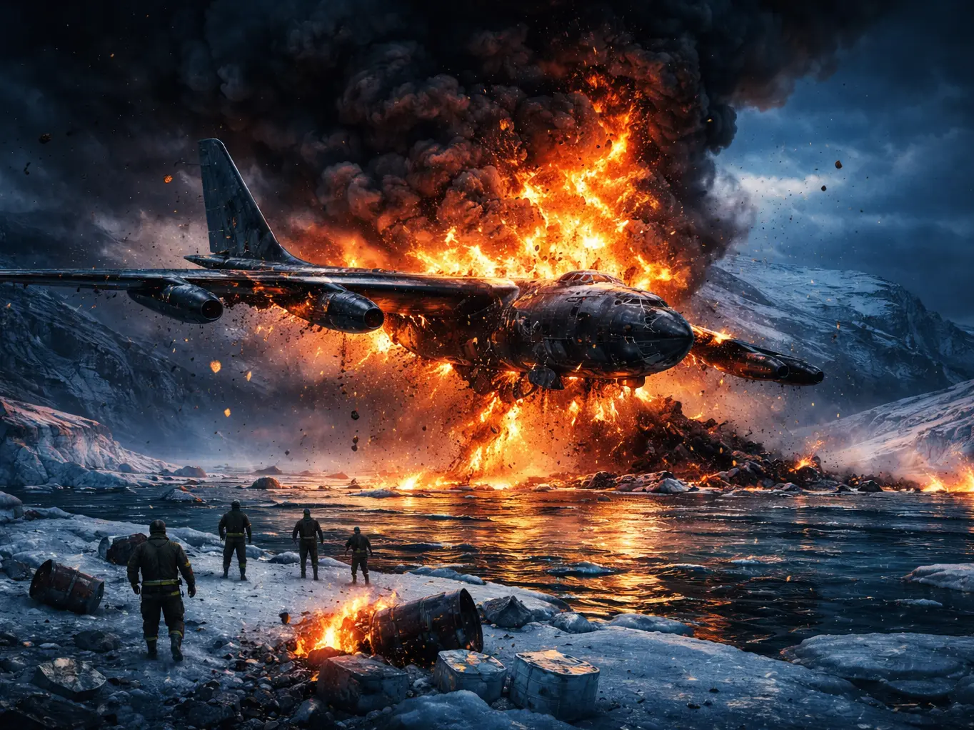 'Greenland Nightmare': How a US B-52 carrying nuclear weapons crashed in 1968