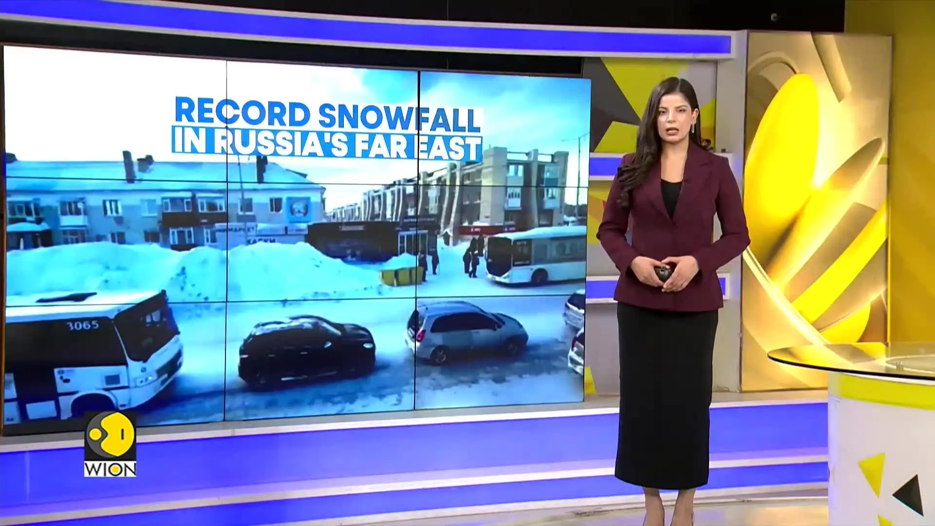 Russia's Far East Buried Under Heaviest Snowfall In Six Decades