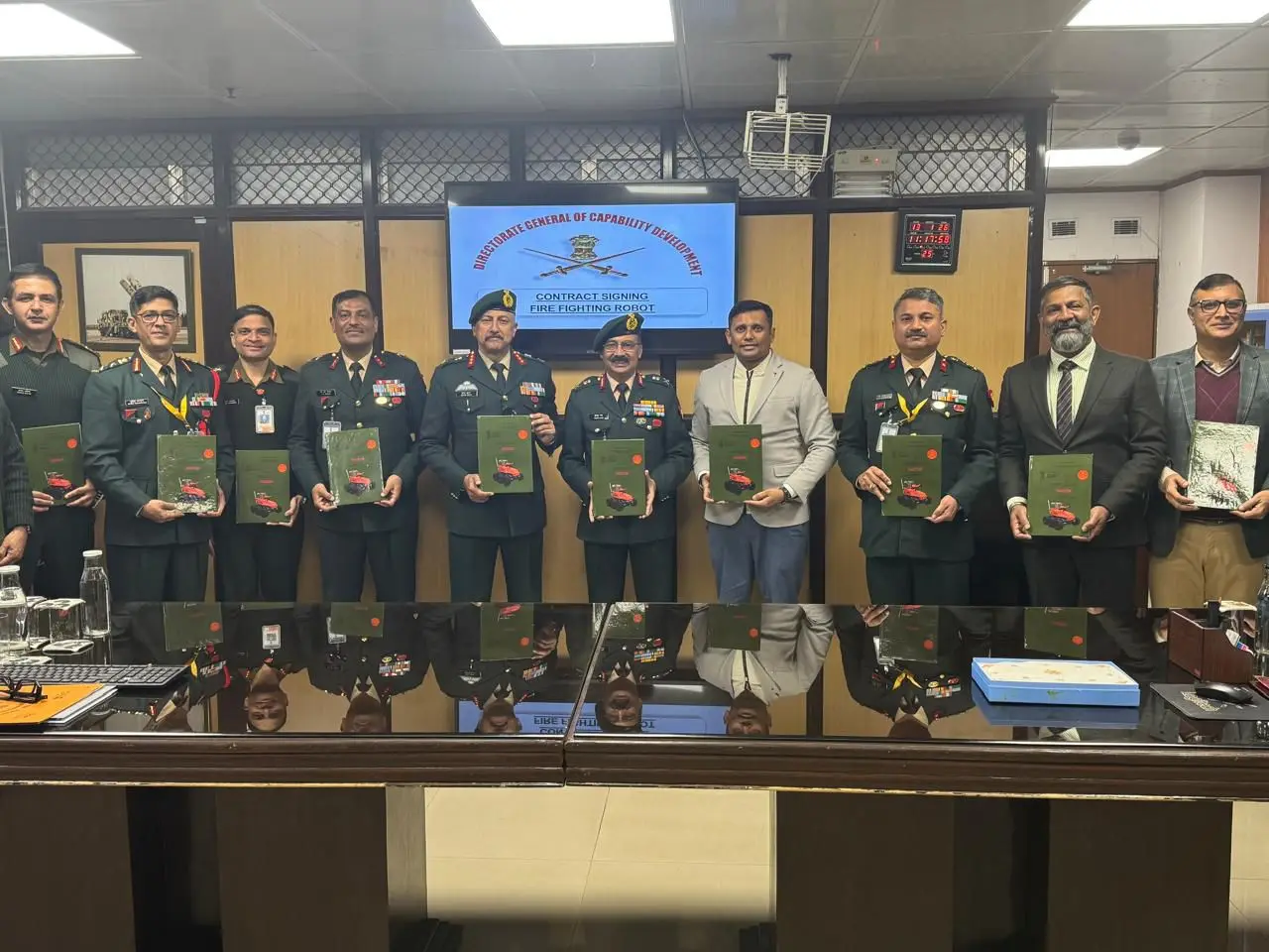 Indian Army to deploy robotic firefighters at ammunition depots