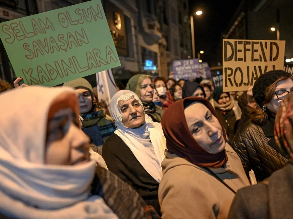 Pro-Kurd Protests Clash with Police in Turkey
