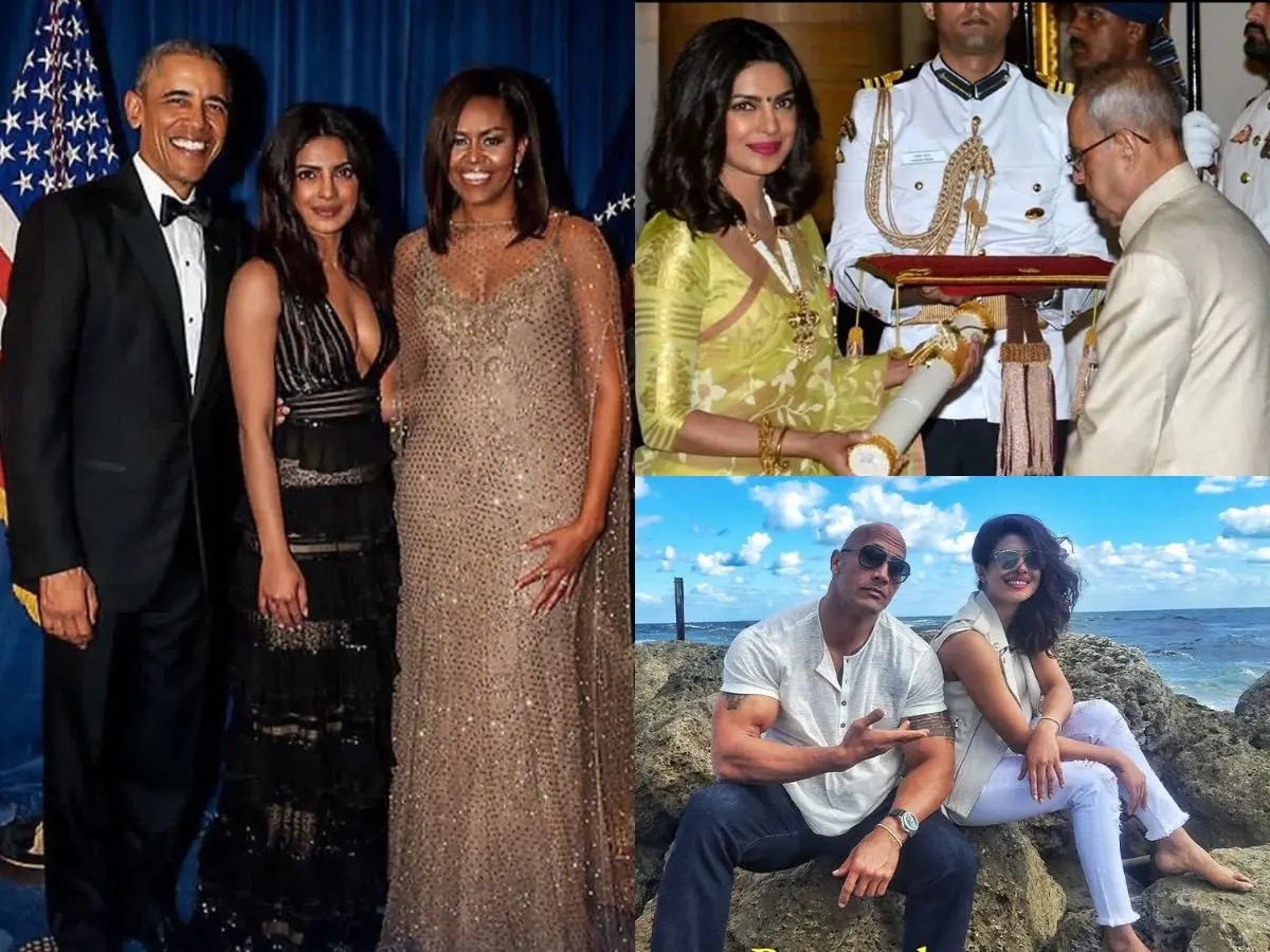 First dinner with Barack Obama and more: Priyanka Chopra joins viral 2016 trend with some unseen memories | See pics First dinner with Barack Obama and more: Priyanka Chopra joins viral 2016 trend with some unseen memories | See pics