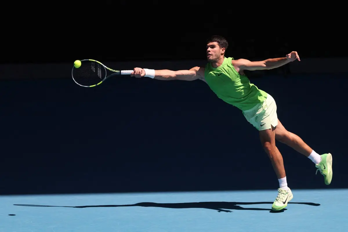 'Really difficult first set': Alcaraz survives 208 km/h serves by Hanfmann to enter round 3 in Australian Open 2026 - WATCH