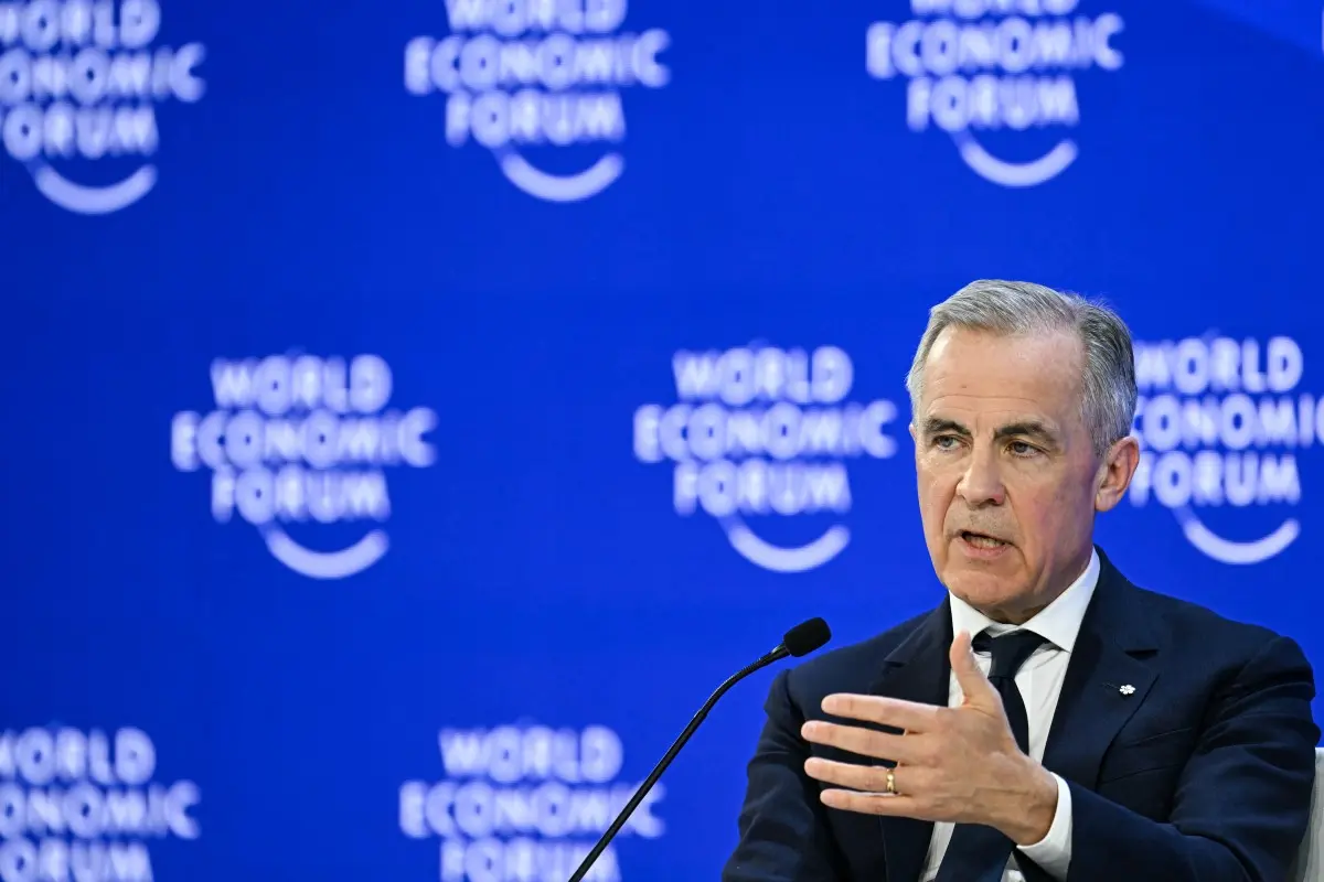 Carney says 'we are in the midst of a rupture not transition' at WEF