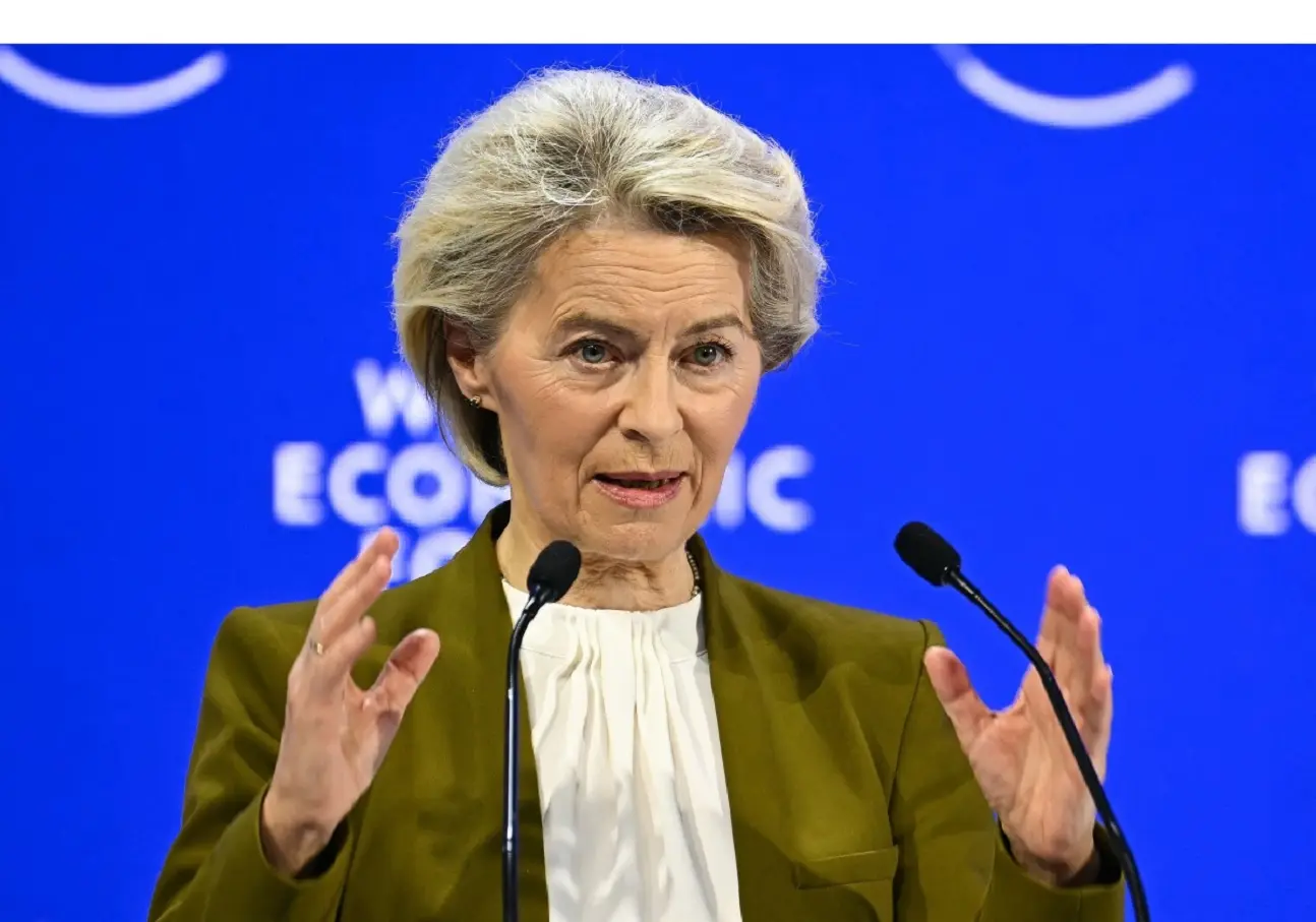 ‘Europe prefers dialogue and solutions, but fully prepared to act if necessary,’ says Von der Leyen at Davos 2026